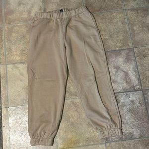 Gap high rise sweatpants size large
